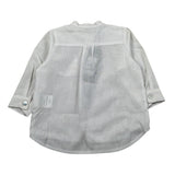 J.O. Milano Camicia Manica Lunga Tinta Unita Collo Coreano per Neonato 5768N BIANCO J.O. MILANO 