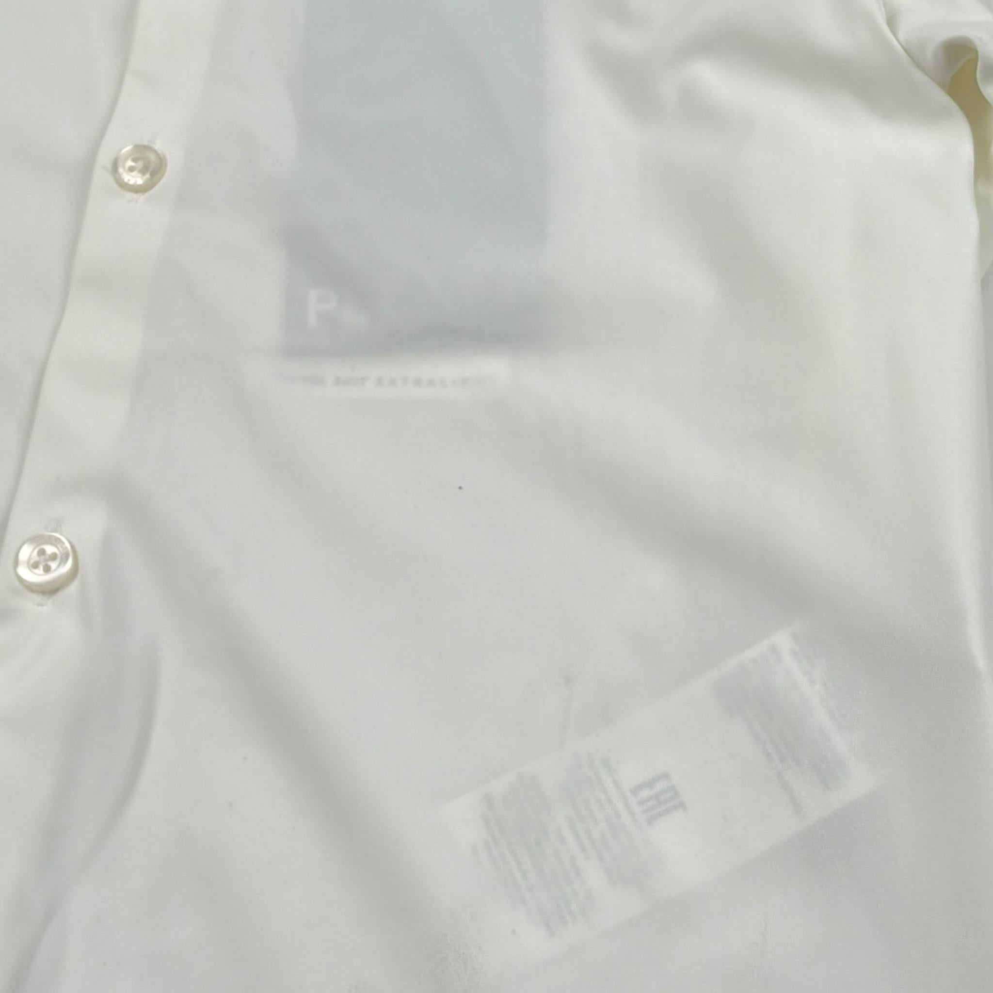 Please Camicia Tinta Unita per Bambino CL18032B73 BIANCO PLEASE 