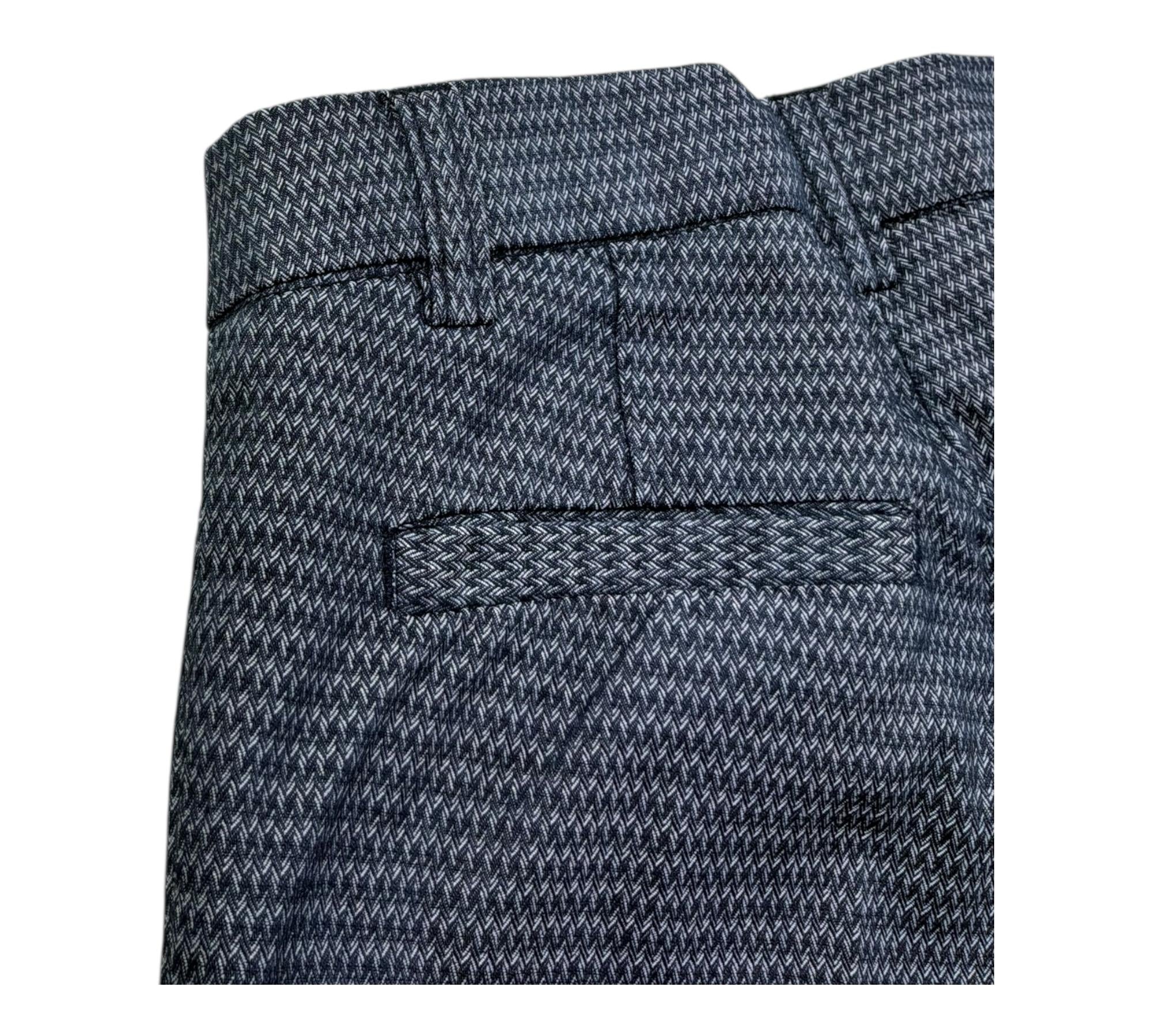 Manuel & Frank Bermuda Tinta Unita Microfantasia per Bambino M3185 BLU MANUEL & FRANK 