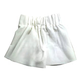 Patrizia Pepe Mädchen Shorts mit elastischer Taille in Weiß
