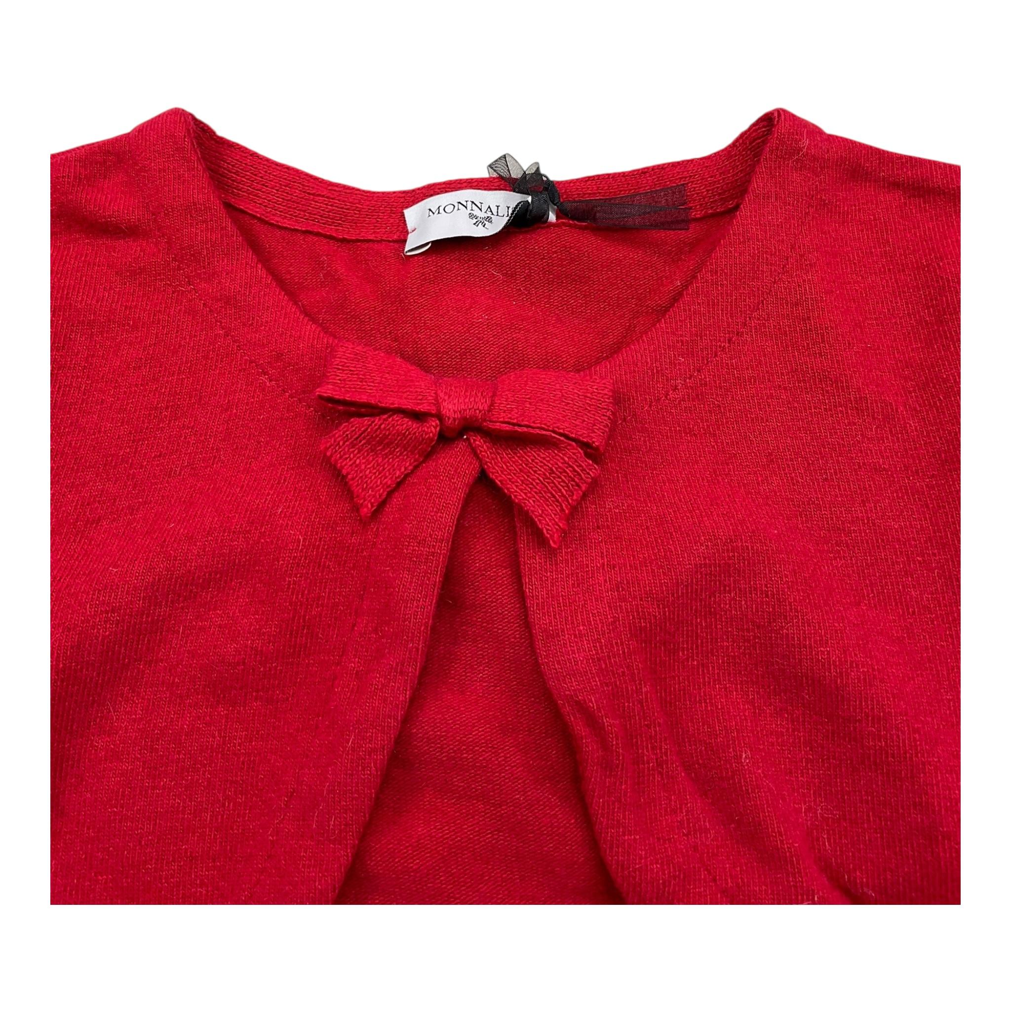 MONNALISA coprispalle tinta unita Rosso per Bambina 17CCAF ROSSO MONNALISA 