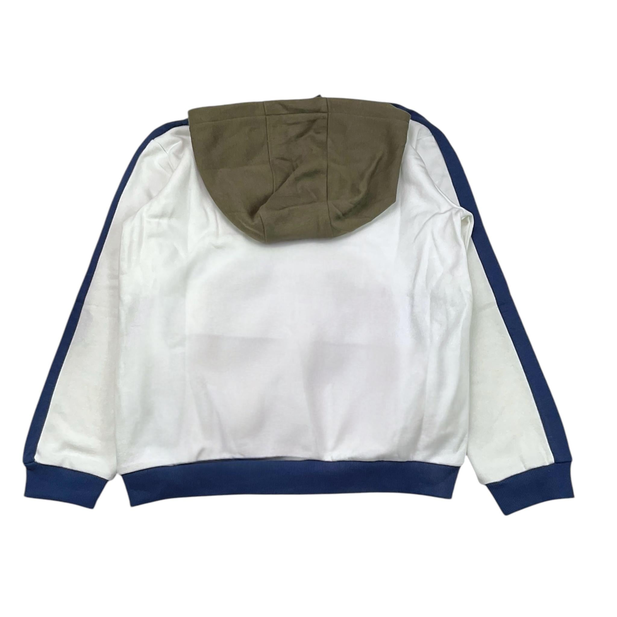 NUKUTAVAKE felpa tricolore con cappuccio e stampa Bianco per Bambino 7445 BIANCO NUKUTAVAKE 