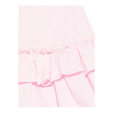 Monnalisa Abito Girocollo Tinta Unita per Bambina 17E902 ROSA MONNALISA 