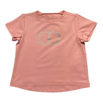 Twinset T-Shirt Girocollo Tinta Unita con Stampa per Neonata 251GJ2485 ROSA TWINSET 