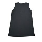 Gaelle Abito tinta unita Giromanica con Stampa Nero per Bambina 2746V00533 NERO GAELLE 
