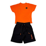 Refrigiwear Completo 2 Pezzi T-Shirt-Bermuda per Neonato R1101W25X ARANCIONE/NERO REFRIGIWEAR 