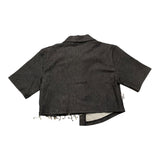Minimum Komplettes 2-teiliges Shirt-Short Einfarbig Grau Für Mädchen