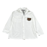 Just Cavalli Camicia Tinta Unita con Applicazione Sole per Bambina JGP26234CA BIANCO JUST CAVALLI 