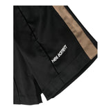 Neil Barrett Einfarbige Bermuda-Shorts mit elastischer Taille Schwarz für Jungen