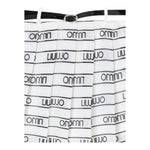 Liu Jo Short Finta Gonna-Cintura Tinta Unita Logata per Bambina GA5193 BIANCO LIU JO 