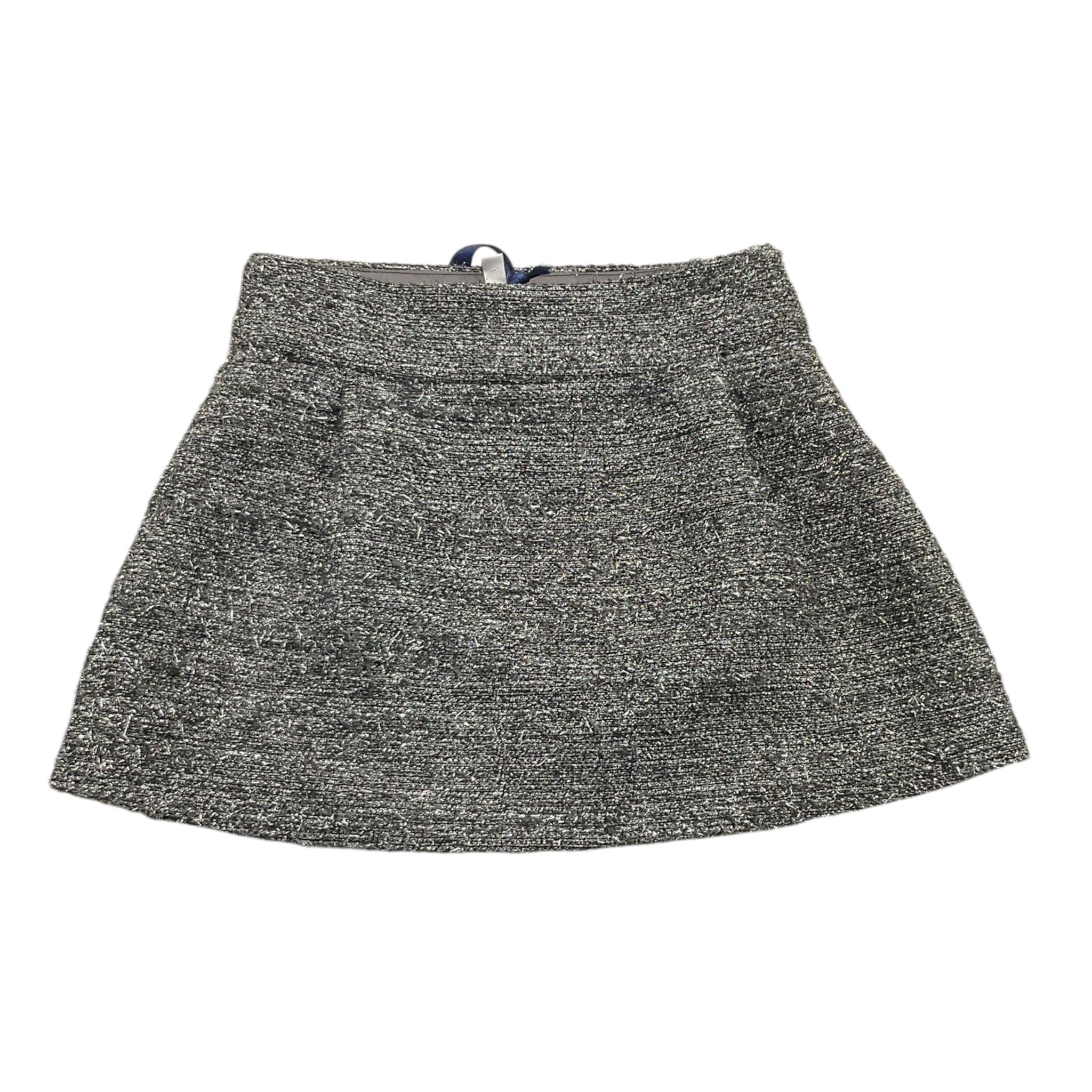 PICCOLA LUDO gonna luxury tinta unita Argento per Bambina BS9WB066J ARGENTO PICCOLA LUDO 