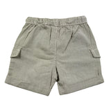 Chicco Bermuda Streifenmuster mit elastischer Taille Beige für Neugeborene