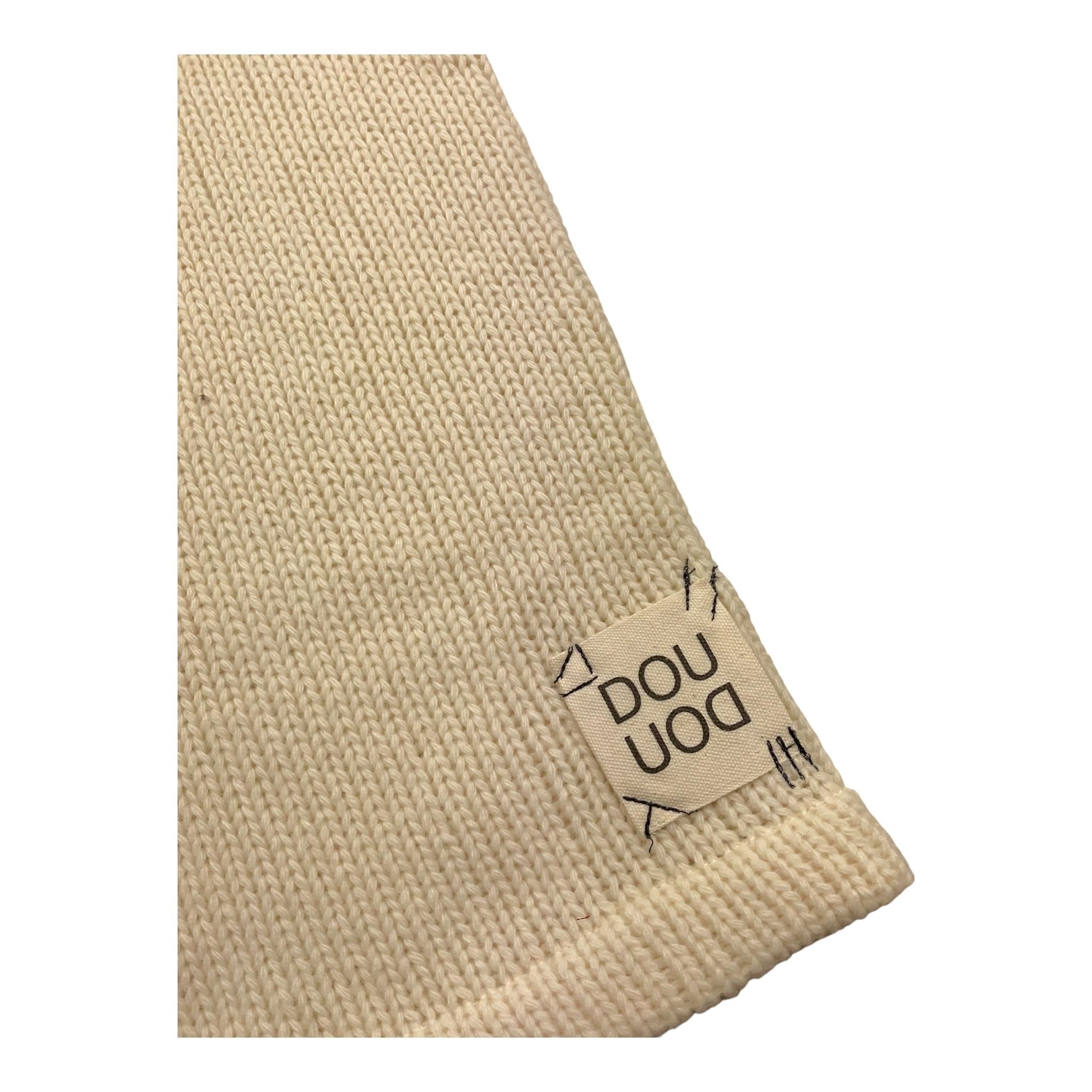 DOU DOU pantalone tinta unita modello a zampa Panna per Bambina DV6B30X PANNA DOU DOU 