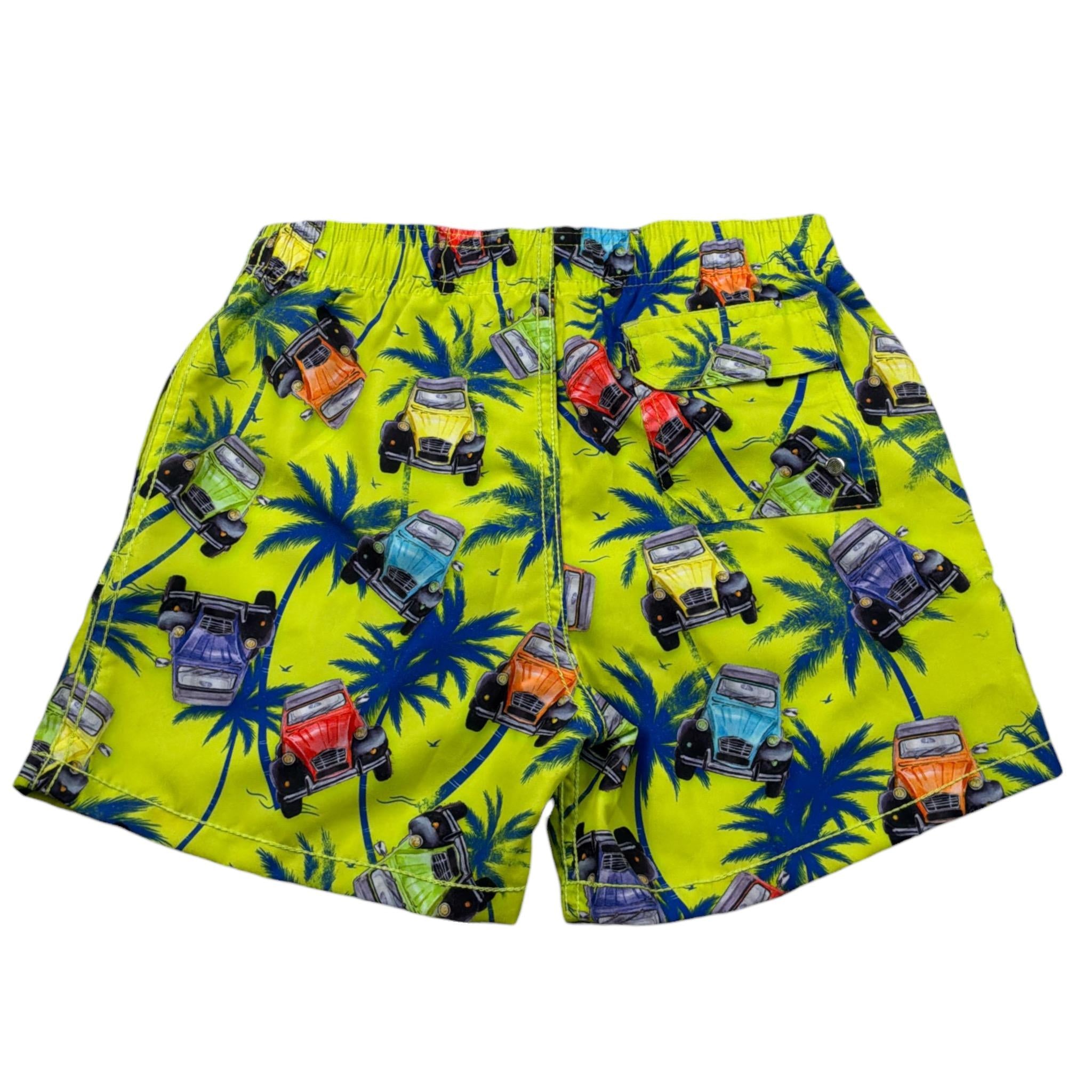 F**K Costume Modello Boxer con Stampa Fantaisa Verde per Bambino FK192613U VERDE F**K 