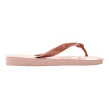 Havaianas – Einfarbige Flip-Flops mit rosa Pudelmuster für Mädchen