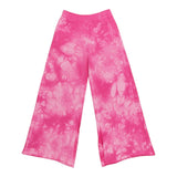 Maison Margiela Palazzo-Hose, einfarbig, in Fuchsia, Trainingsanzug für Mädchen