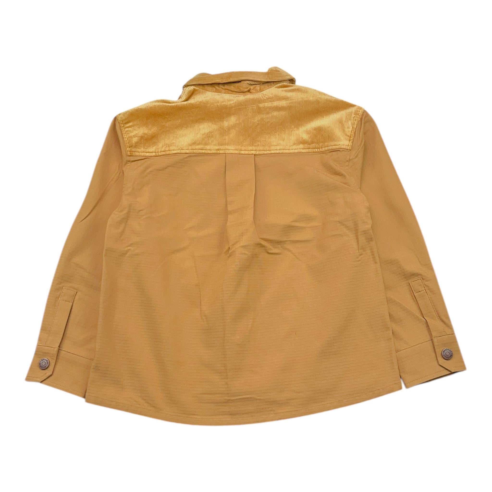 MOSCHINO camicia tinta unita con bottoni Cammello per Bambino HUC01P CAMMELLO MOSCHINO 