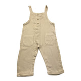 Babidu Einfarbiger Overall Beige Armloch Für Neugeborene