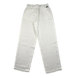 Aspesi Pantalone Tinta Unita con Elastico In Vita per Bambino S4001PLL6000 BIANCO ASPESI 