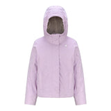 K-WAY giubbino tinta unita con cappuccio Lilla per Bambina K4137WWXX LILLA K-WAY 