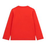 GUESS shirt girocollo tinta unita con stampa Rosso per Bambino N4YI01K8HM4JX ROSSO GUESS 