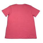 Balmain T-Shirt Girocollo Tinta Unita con Stampa per Bambina BV8R91 ROSA BALMAIN 
