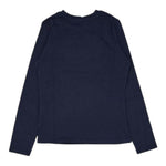 MICHAEL KORS shirt girocollo tinta unita con stampa logo Blu per Bambina R15199 BLU MICHAEL KORS 