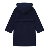 Ralph Lauren Accappatoio Tinta Unita con Stampa per Bambino 9P0188 BLU RALPH LAUREN 