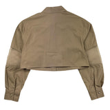 Elisabetta Franchi Langarmshirt Einfarbig Beige Für Mädchen