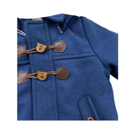 MAYORAL cappotto tinta unita cn cappuccio Blu per Neonato 2458 BLU MAYORAL 