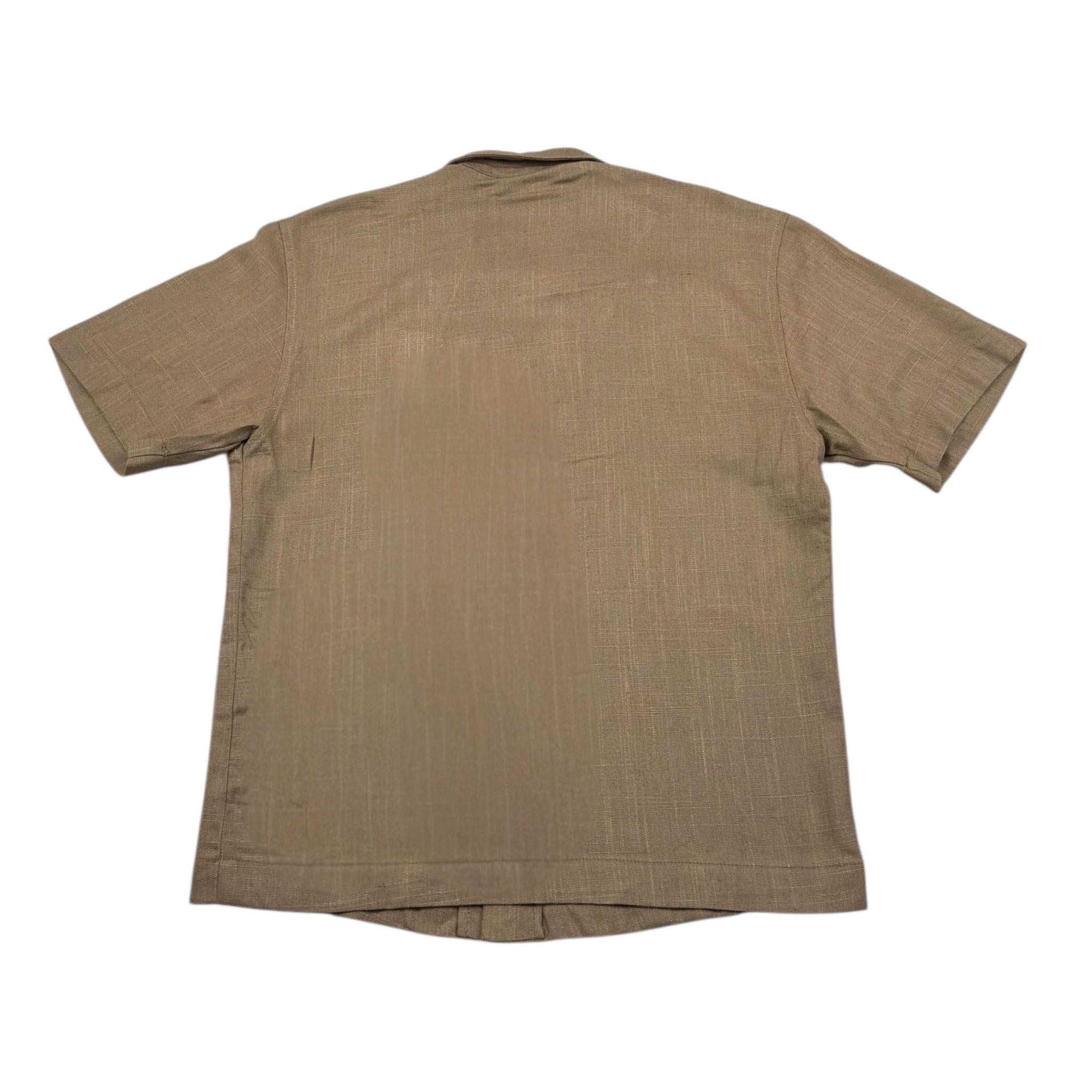 I'M Brian Camicia Mezza Manica Tinta Unita per Bambino CA3283JXX BEIGE I'M BRIAN 