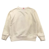 SAINT BARTH felpa girocollo tinta unita con stampa Panna per Bambino HUT000004 PANNA SAINT BARTH 