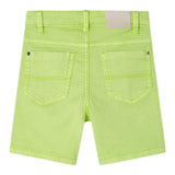 Mayoral Bermuda-Shorts, einfarbig, mit verstellbarer Taille, Grün für Neugeborene