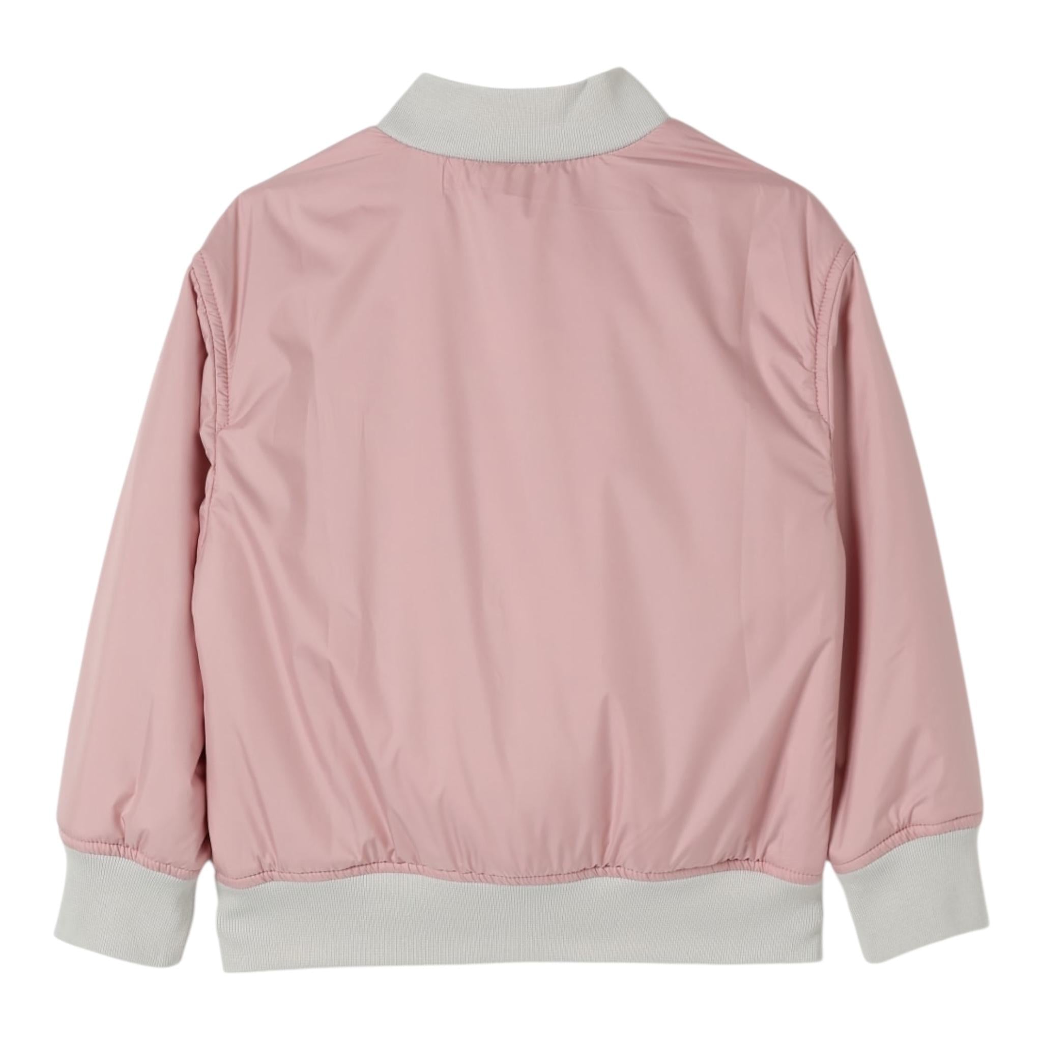 Il Gufo Giubbino Tinta Unita con Zip per Bambina P25GR205NN106 ROSA IL GUFO 