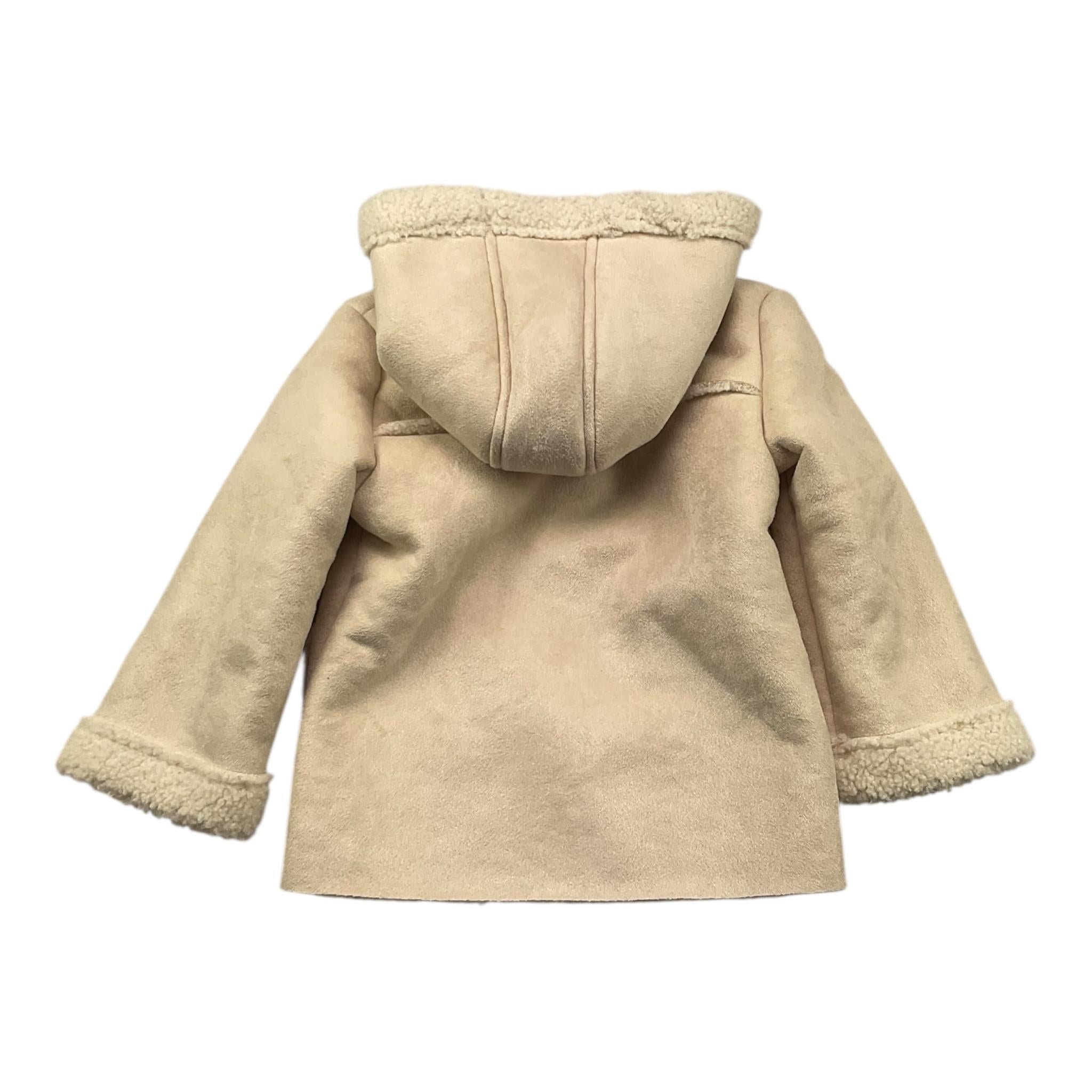 LE BEBE' giubbino tinta unita con cappuccio in camoscio Panna per Neonato LBB4295 PANNA LE BEBE' 