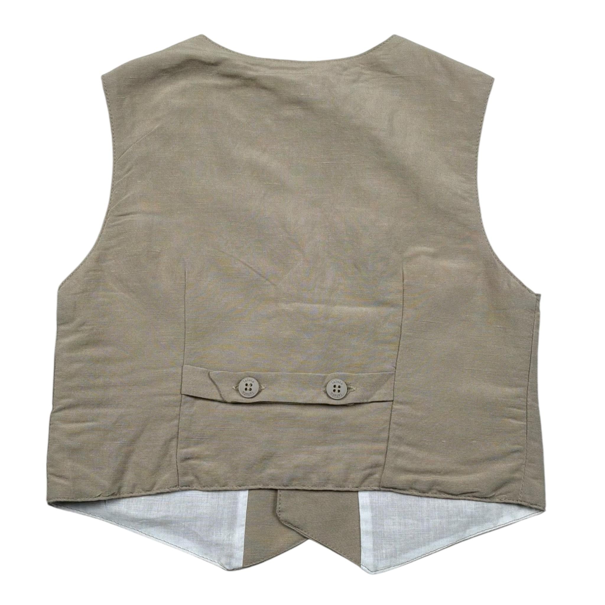 Lalalu' Gilet tinta unita Beige per Neonato GLL50PB BEIGE LALALU' 