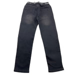 GAELLE jeans tinta unita con elastico in vita logat Nero per Bambina 2741P00306 NERO GAELLE 