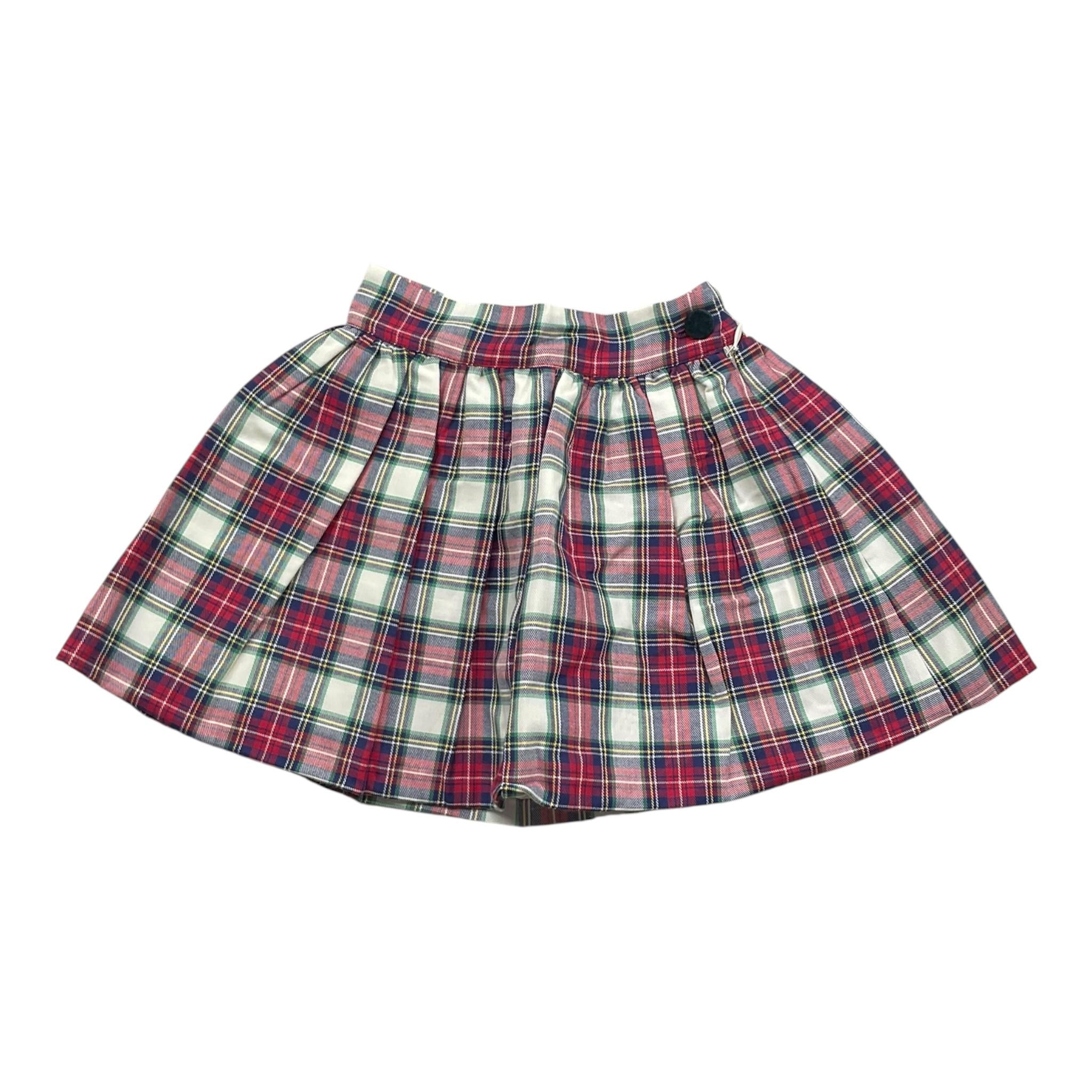 LA STUPENDERIA gonna tinta unita con girovita regolabile Rosso per Neonata TJGN44XN ROSSO LA STUPENDERIA 