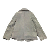 Distrett Einfarbige Jacke mit Sandknöpfen für Jungen