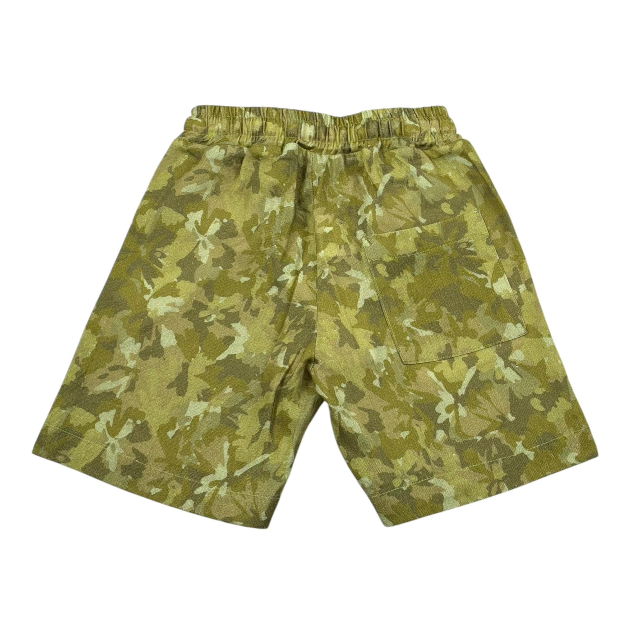 M+E' Bermuda Tinta Unita con Elastico In Vita per Neonato UEM0572 VERDE M+E' 