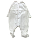 MAYORAL set tutina manica lunga tinta unita in ciniglia con cappello Bianco per Neonata 2782 BIANCO MAYORAL 