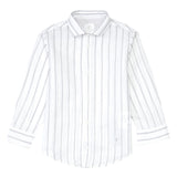 Eleventy Camicia Tinta Unita Fantasia A Righe per Bambino EW5P30X BIANCO ELEVENTY 