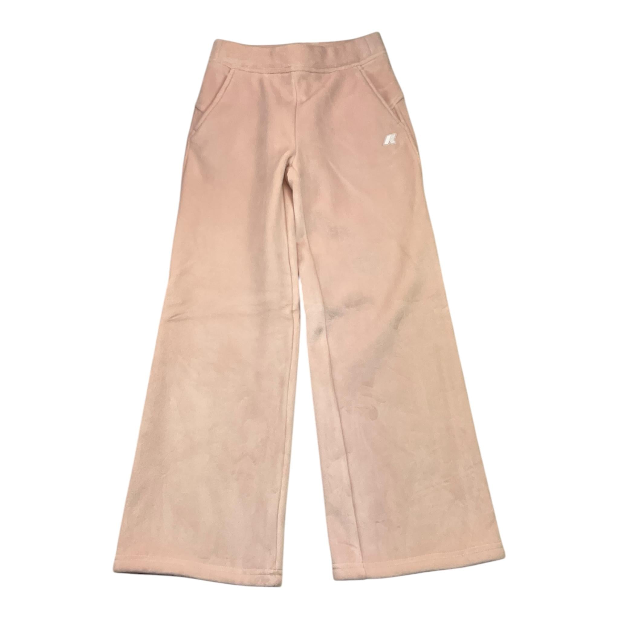 K-WAY pantalone modello palazzo tinta unita in velluto Rosa per Bambina K8138JW ROSA K-WAY 