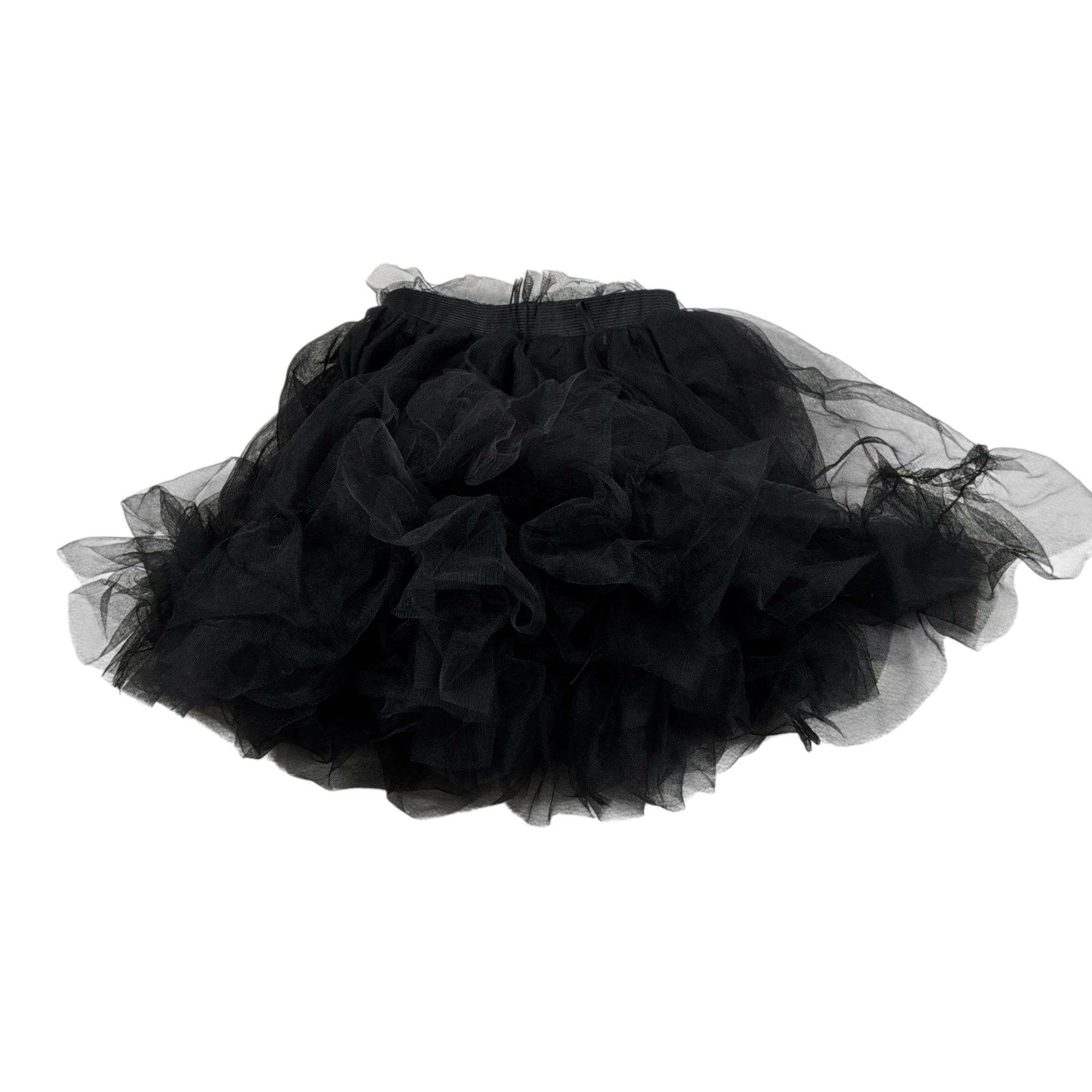 John Richmond Gonna tinta unita con Tulle Nero per Neonata RIP24063GO NERO JOHN RICHMOND 