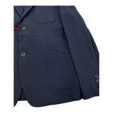 Suns Einfarbige Jacke mit blauen Knöpfen für Jungen