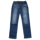 ICEBERG jeans tinta unita con girovita regolabile Blu per Bambino PTICE5307J BLU ICEBERG 