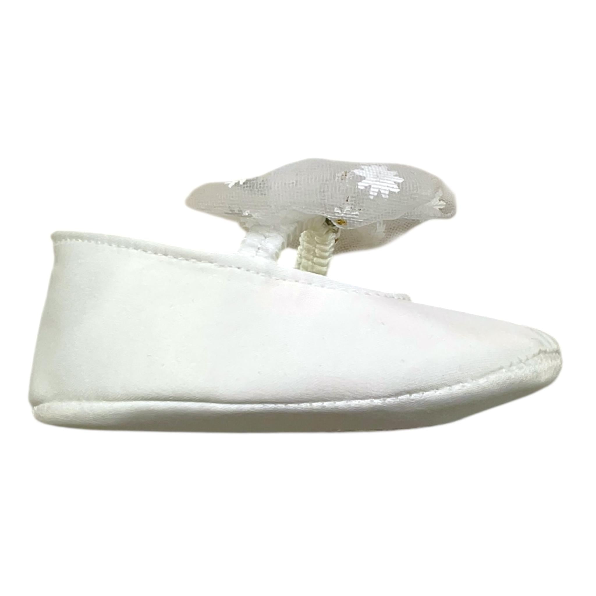 LE BEBE' ballerine tinta unita con fiocco Bianco per Neonata LBG5189 BIANCO LE BEBE' 