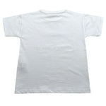 Hinnominate T-Shirt Girocollo Tinta Unita con Stampa per Bambino 3636M00012 BIANCO HINNOMINATE 