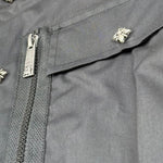 John Richmond Camicia Tinta Unita con Zip per Bambino RBP26009CA NERO JOHN RICHMOND 