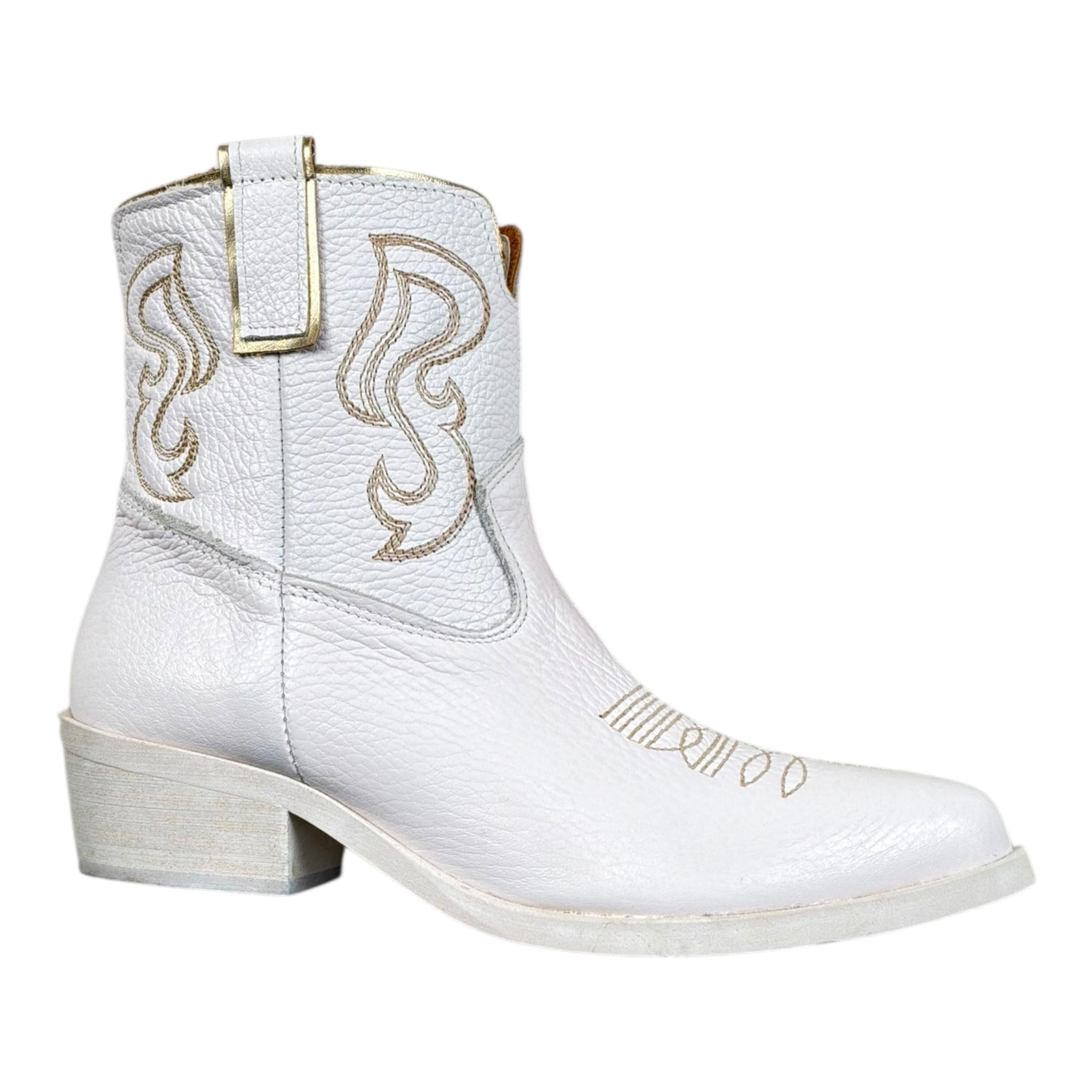 Jammers Stivale Modello Camperos Tinta Unita per Bambina 12200 BIANCO JAMMERS 